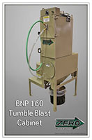 BNP 160 2 Gallon Tumble Basket Blast Cabinet (25861) - 2
