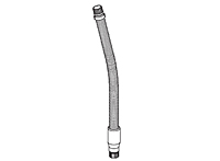 Breathing Tube with Swivel Ends
